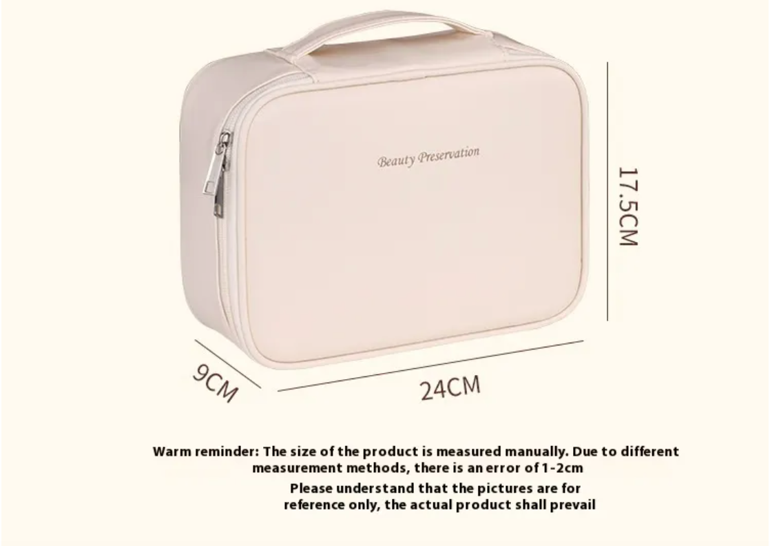Solara Travel Beauty Organiser Bag