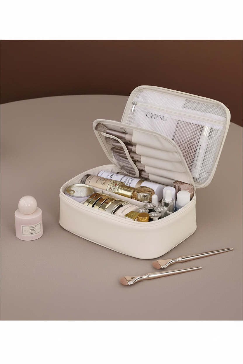 Solara™ Travel Beauty Organizer – Portrait